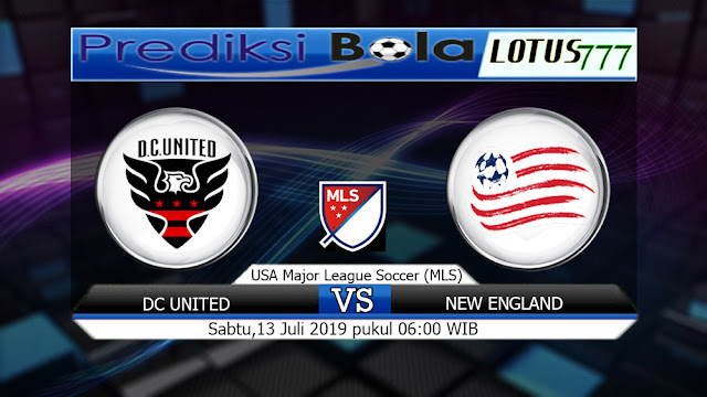 PREDIKSI DC UNITED VS NEW ENGLAND  SABTU  13 JULI 2019