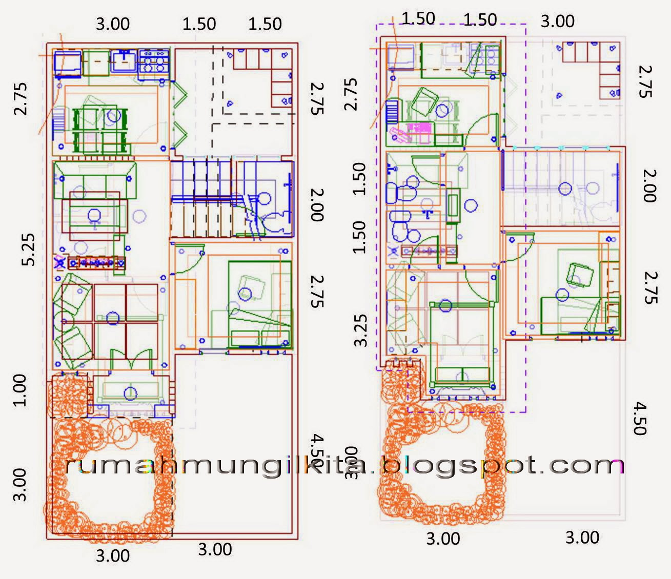 Renovasi Rumah Tipe 27 Tanah 72 2 Lantai 4 Kamar Tidur 3 Kamar