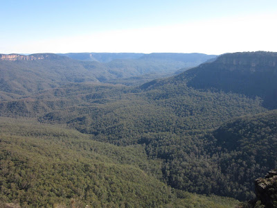 Valle Jamison desde Rocket Point. Blue Mountains. Sydney