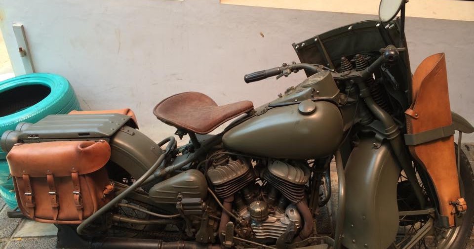 Motor TUA Harley  Davidson  WLA 1942 Dijual JAKARTA  