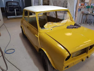 Re-painting Yellow Mini