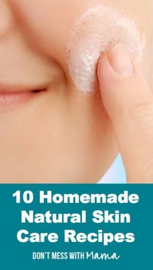 10 Homemade Natural Skin Care Recipes