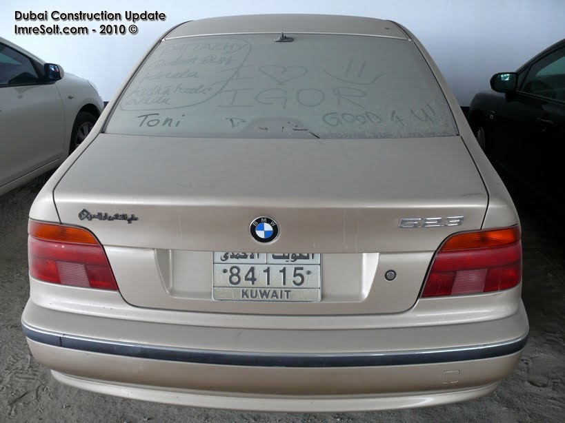 Abandoned cars photos in Dubai