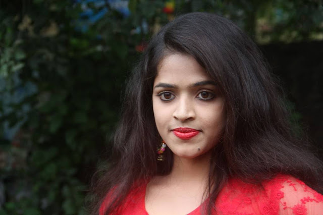 Akshaya Priya spicypics in red dress