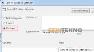 Cara Mengatasi Windows Defender Tidak Dapat Dibuka Mengatasi Windows Defender yang Tidak Bisa Dibuka Pada Windows 7, 8 dan 10