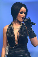 Rihanna Performing on Stage