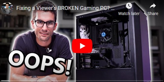 Fixing a Viewer's BROKEN Gaming PC