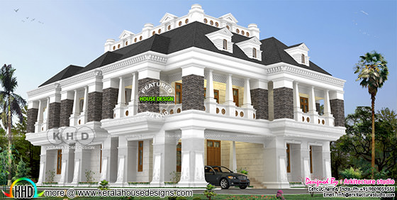 7 bedroom attached luxury colonial home