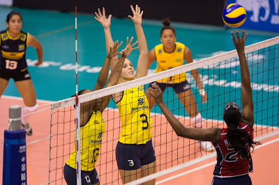 volleyball techniques for beginners - brazil and domonica women volleyball