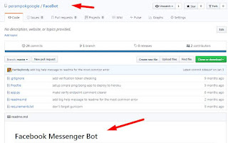 facebook bot messanger