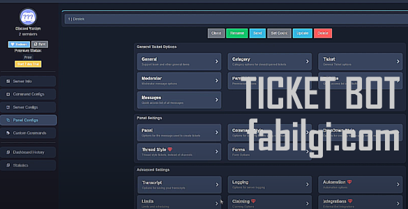Discord Ticket Botu Bedava İndir Üyelere Destek Sağlayın 2023