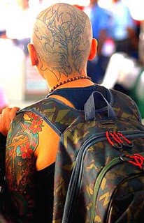 Skin Head Tattoo