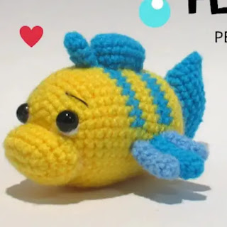 Amigurumi Flounder a Crochet