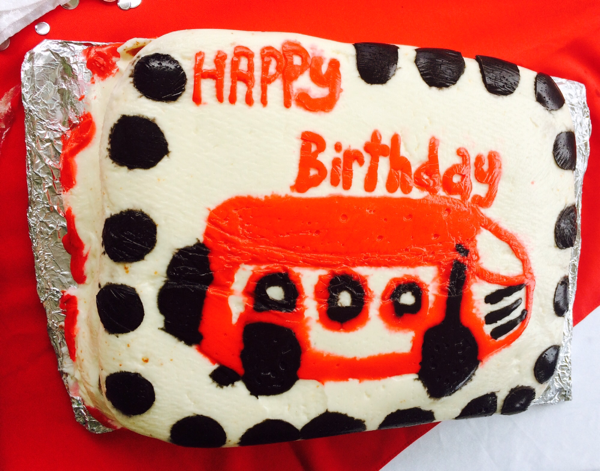 Shademan's birthday cake