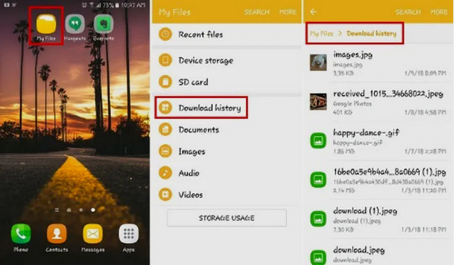 صورة تطبيق File Manager