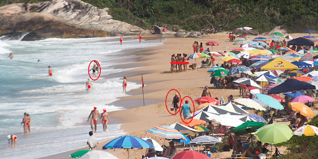 As contradições da Praia do Pinho...