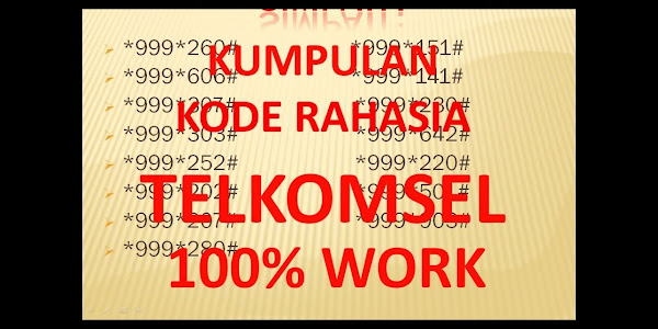 Kode Rahasia Telkomsel Paket Murah