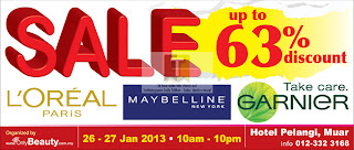 Loreal Maybelline OnlyBeauty Sale 2013