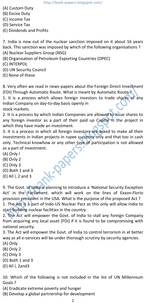 sbi bank clerk syllabus