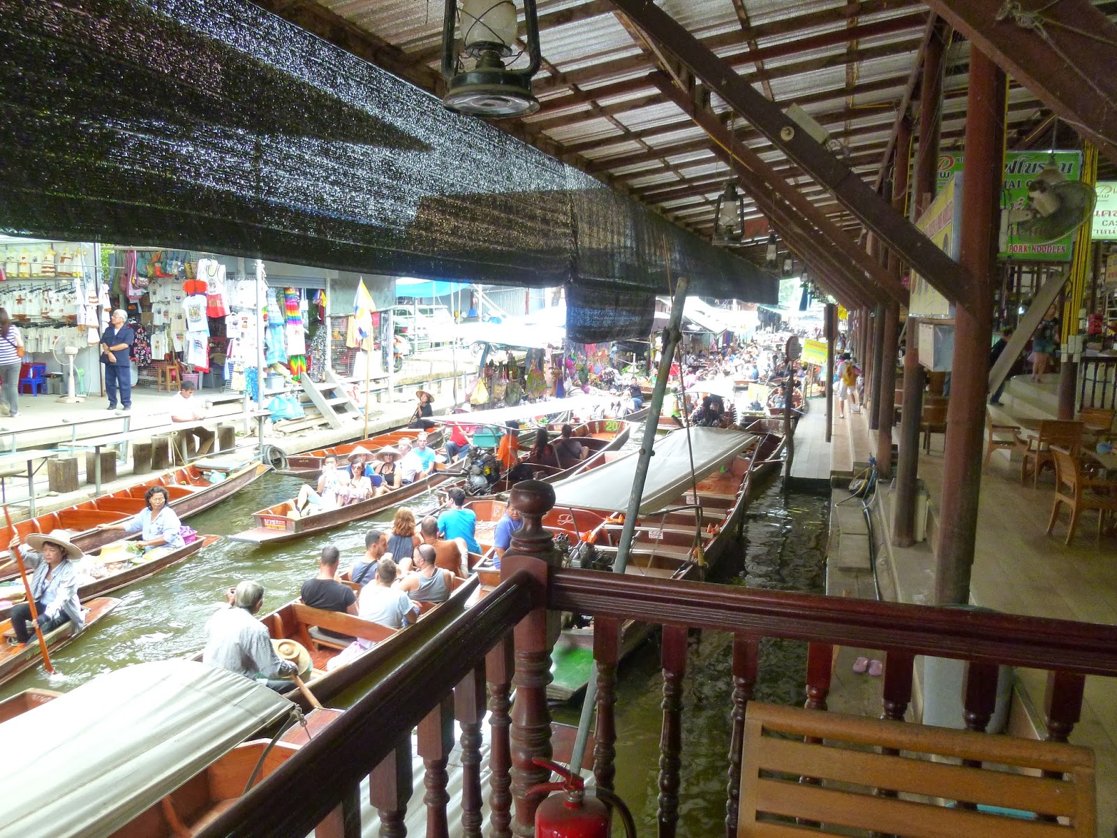Visite du marché flottant Damnoen Saduak près de Bangkok