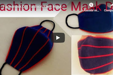 Face mask DIY Fashion Face Mask