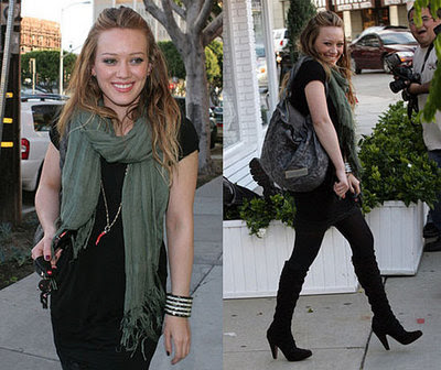 Hilary Duff's style has gone both ways over the last few years 