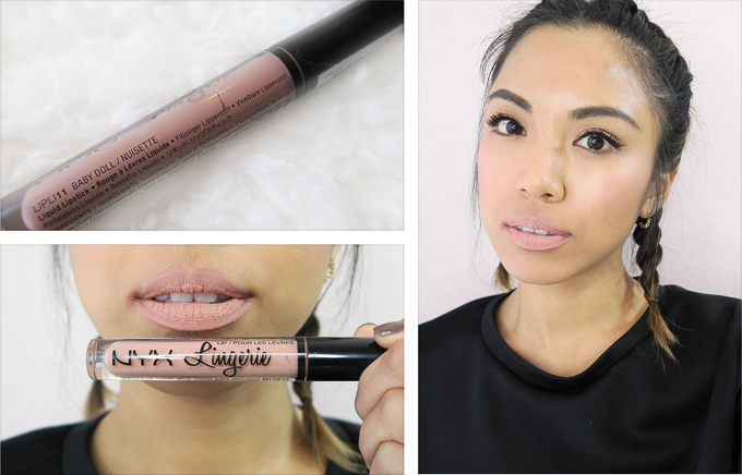 NYX Cosmetics Lingerie Liquid Lipsticks (Review & Swatches ...