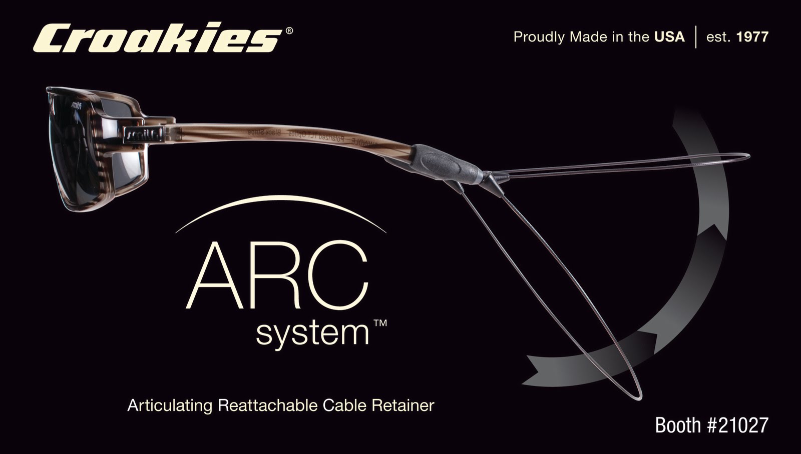 The ARC A New Croakies Eyewear Retainer Debuts At Outdoor Retailer