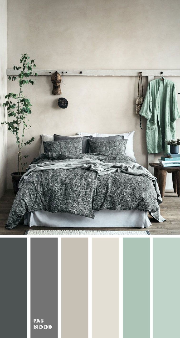 Grey And Mint Color Palette In 2020