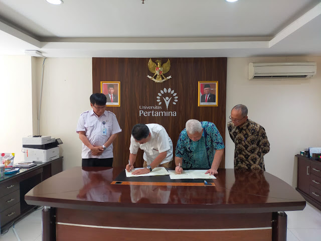 Bupati Natuna Tandatangani Perjanjian Kerjasama dengan Universitas Pertamina Terkait Program Beasiswa