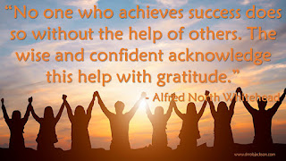 Alfred North Whitehead quote about success