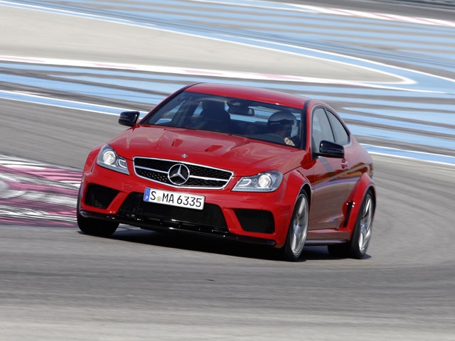 New Mercedes C 63 AMG 63litre V8 Black Series Coupe More powerful than 