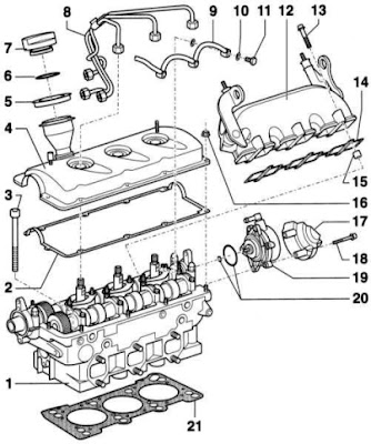 audi engine diagram