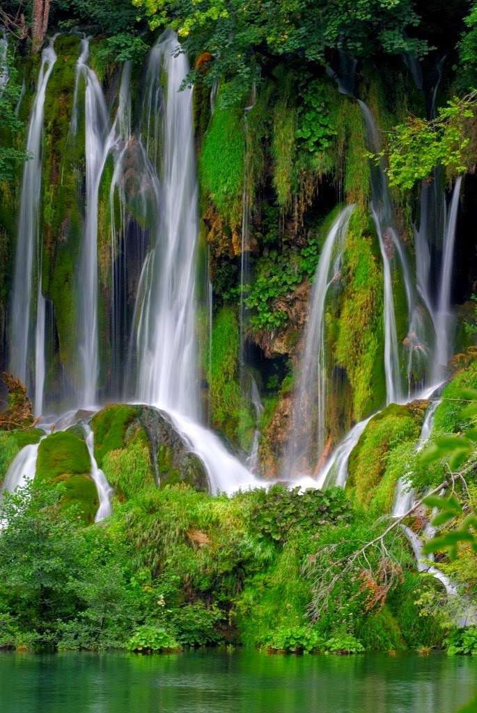 Plitvice Waterfalls, Northern Dalmatia, Croatia