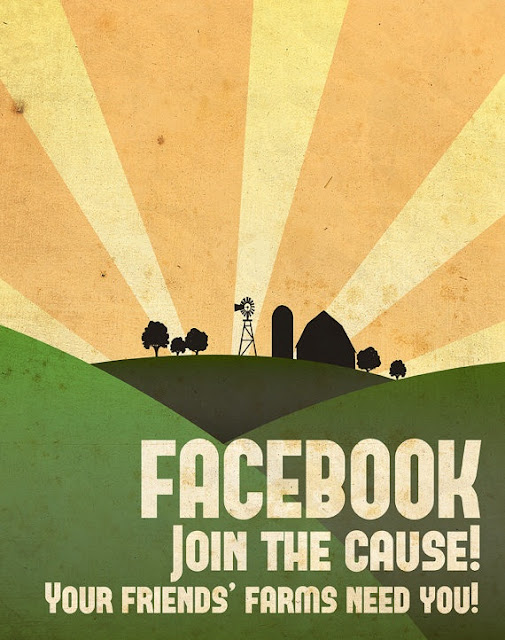 Social media propaganda posters from designer Aaron Wood