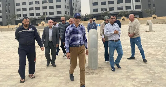 رئيس جهاز القاهرة الجديدة يتفقد محطات المياه