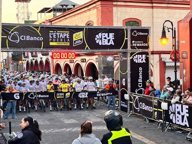 Se llevó a cabo L’etape Puebla by Tour de France 2024 por segunda ocasión en Atlixco