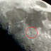 2 UFOs Between The Earth And The Moon Caught By Through Telescope