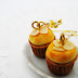 Realistic Kawaii Almond Butter Cupcake polymer clay dangle earrings