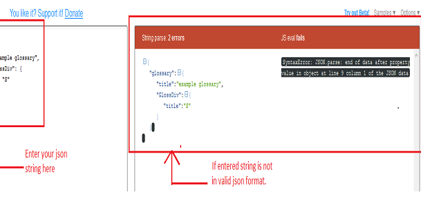 Check Valid Json String Check Valid Json String