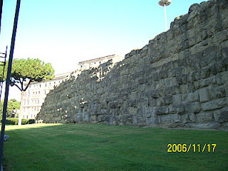 Roman wall.