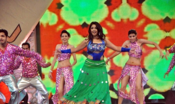 Actress Richa Gangopadhyay Spicy Dance Stills At  CCL gallery