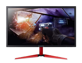 Acer CB272 bmiprx 27" Full HD (1920 x 1080) IPS Zero Frame Home Office Monitor with AMD Radeon FreeSync - 1ms VRB, 75Hz Refresh, Height Adjustable Stand with Tilt & Pivot (Display, HDMI & VGA ports)