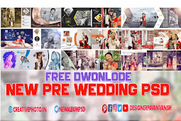 New Pre Wedding 12x36  PSD 2021 Free Dwonlode  Vol 03