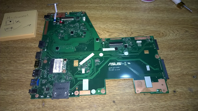 placa madre de laptop asus