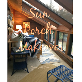 sun porch sunroom makeover 80s contemporary cedar siding home spain hill farm