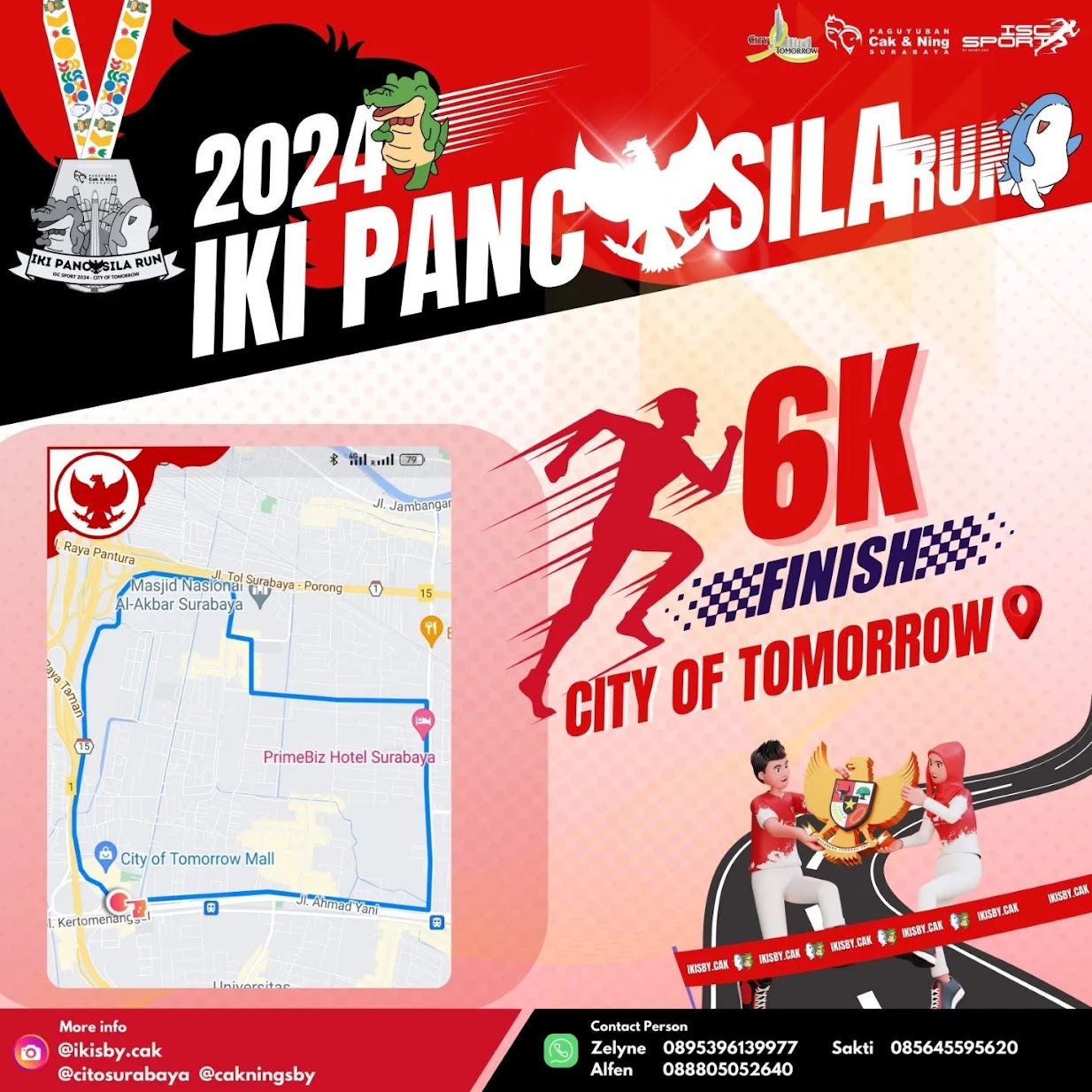 6K 👟 Iki Pancasila Run 2024