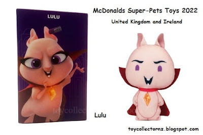 Lulu with Happy Meal Box from McDonalds DC League of Super-Pets Toys 2022 UK and Ireland