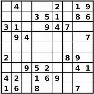 Free Printable Sudoku on Print Sudoku   Medium