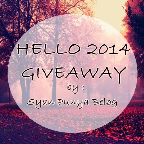  Hello 2014 Giveaway by Syan Punya Belog 